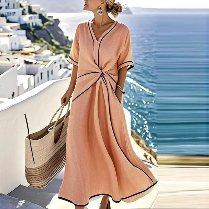 Athena | Elegant Flattering Santorini Dress
