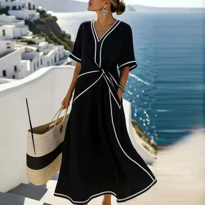 Athena | Elegant Flattering Santorini Dress