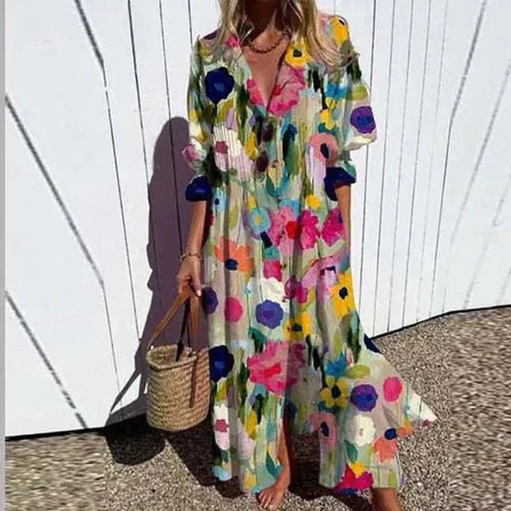 Clarissa | Beachcomber Boho Maxi Dress