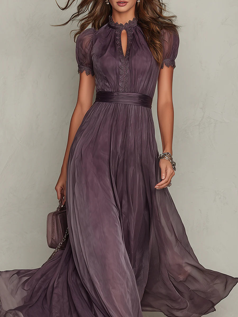Marcella | Vintage Chiffon Maxi Dress