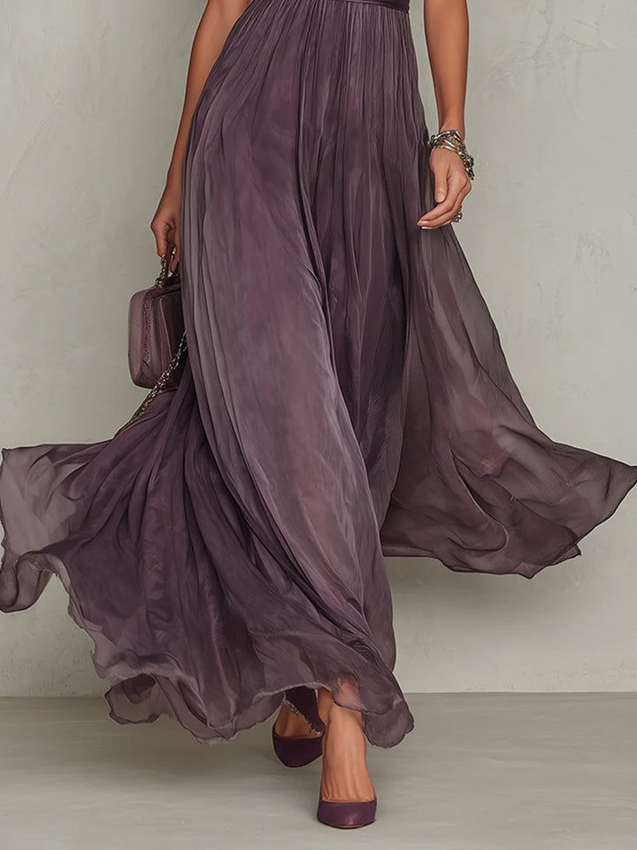 Marcella | Vintage Chiffon Maxi Dress